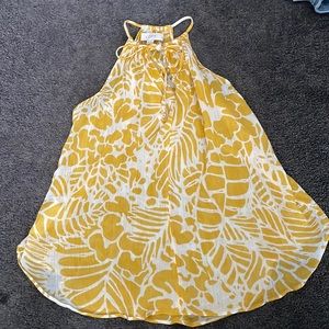 Loft floral and flowy tank